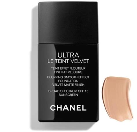 chanel ultra le teint velvet canada|Chanel foundation 32 beige rose.